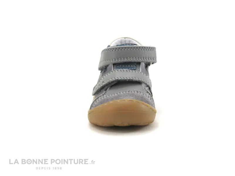 Achat chaussures Bopy Bébé Chaussure, vente Bopy JET Gris - Orange - Chaussure ouverte BEBE