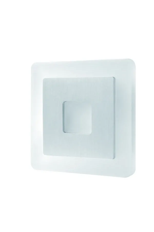 Applique led Mantra Sol Nickel satiné Aluminium