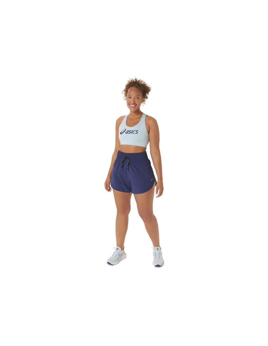 ASICS Core Logo Sports Bra Femme Bleu