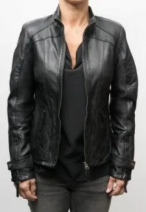 Blouson cuir LPB Ilana Noir