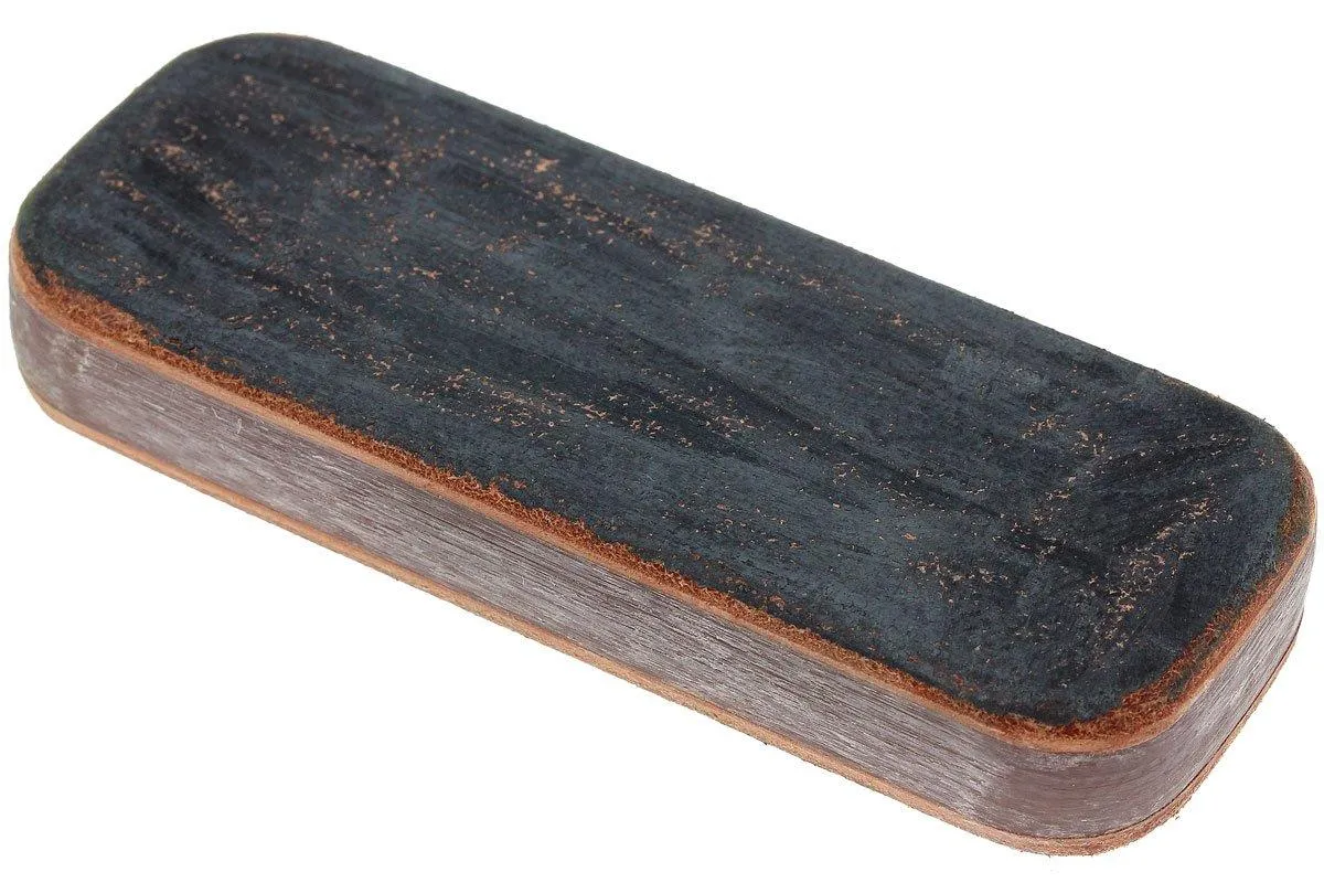 Brommeland Gunleather Micro Strop, cuir à rasoir préchargé 15-4MS-PL