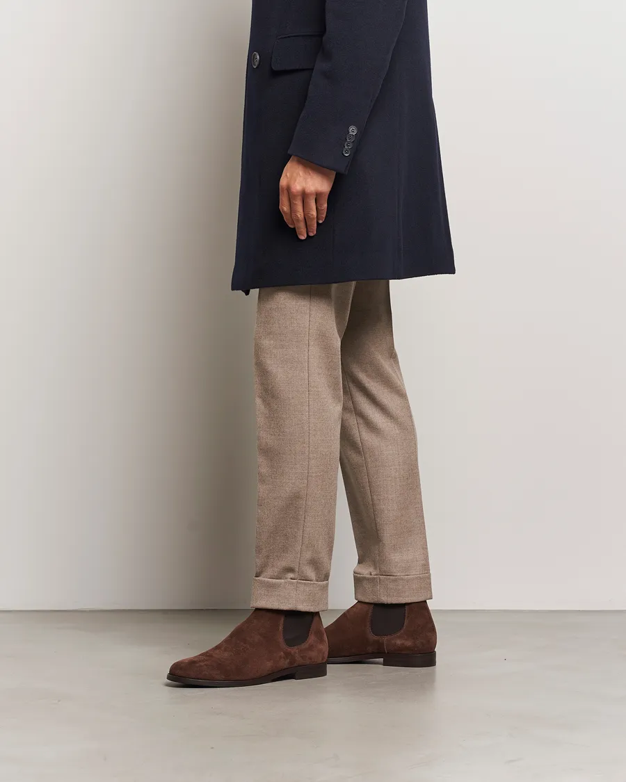 Chelsea Boots Dark Brown Suede