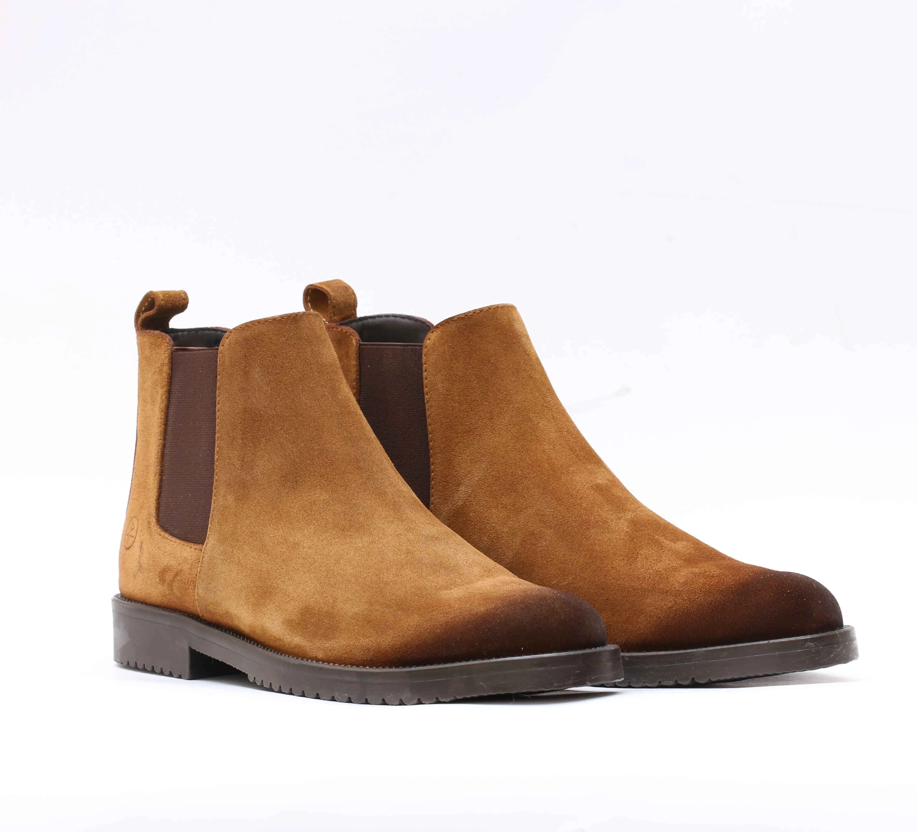 Chelsea boots En Daim Tabac 6040