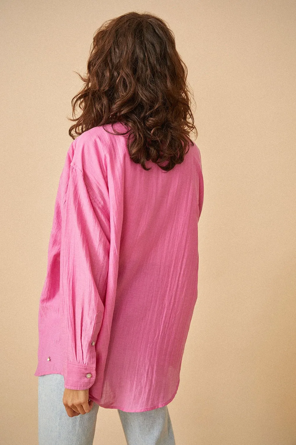 chemise varenon rose fluo
