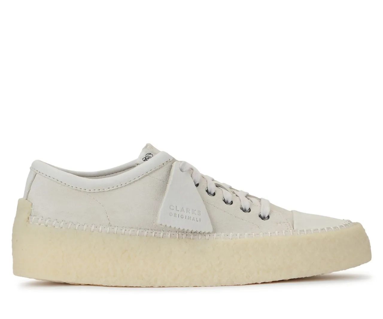 Clarks Originals Chaussure Caravan en daim blanc