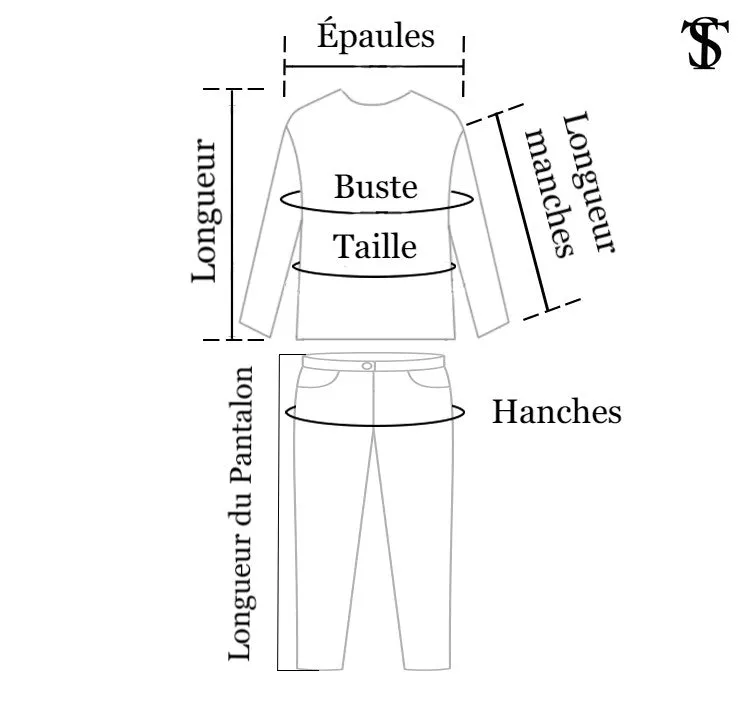 Costume Blanc rayure Noir 3 Pièces