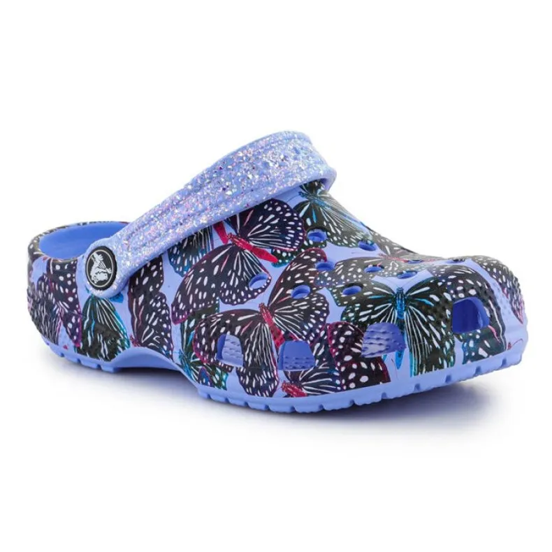 Crocs Classic Butterfly Sabot Jr. 208297-5Q7 bleu