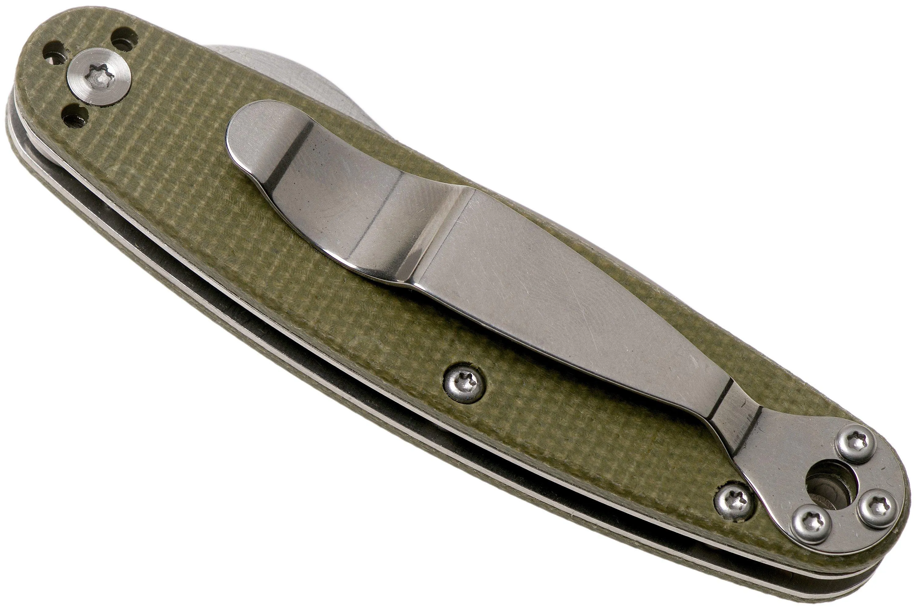 ESEE Churp EE-CH-01 D2, Green Micarta couteau de poche