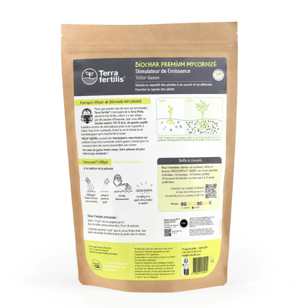 Fertilisant gazon à base de mycorhizes - 1 kg