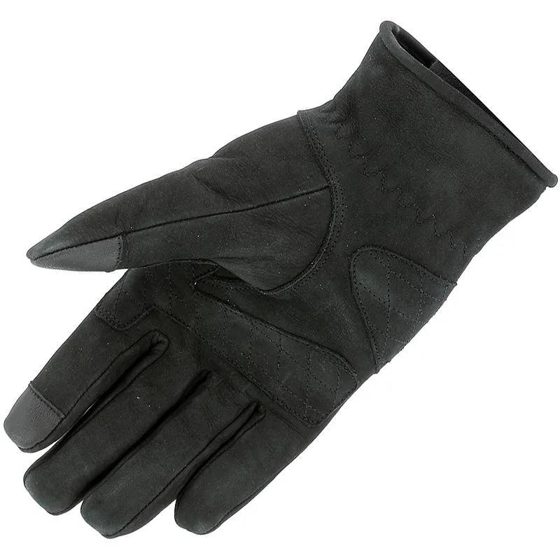 Gants LONDON LADY OVERLAP Noir - MAXXESS.FR, Gants moto mi-saison