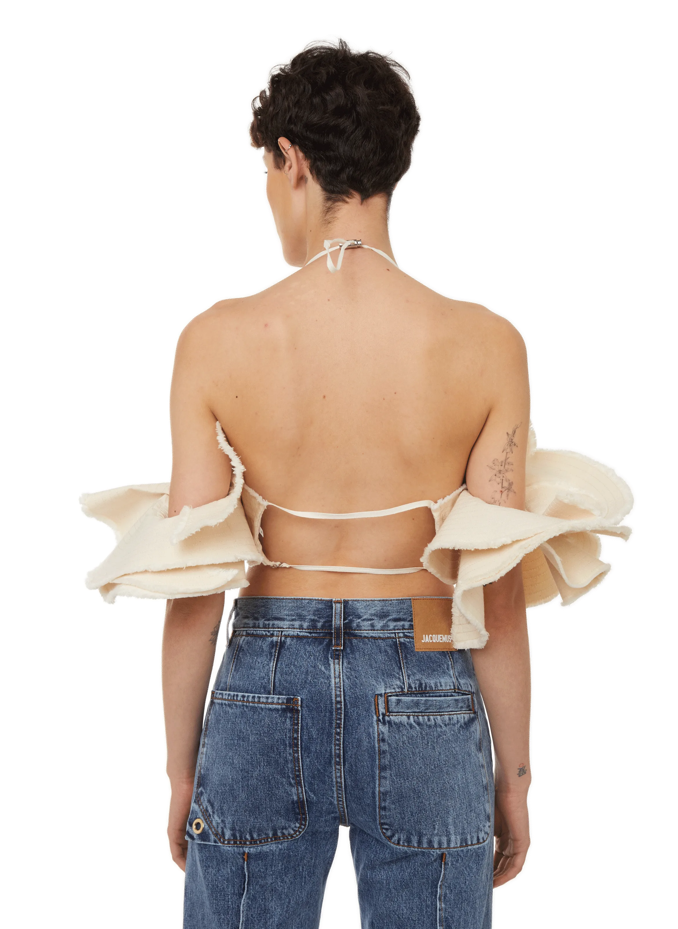 LA BRASSIèRE ARTICHAUT EN TOILE DE COTON - JACQUEMUS pour FEMME | Printemps