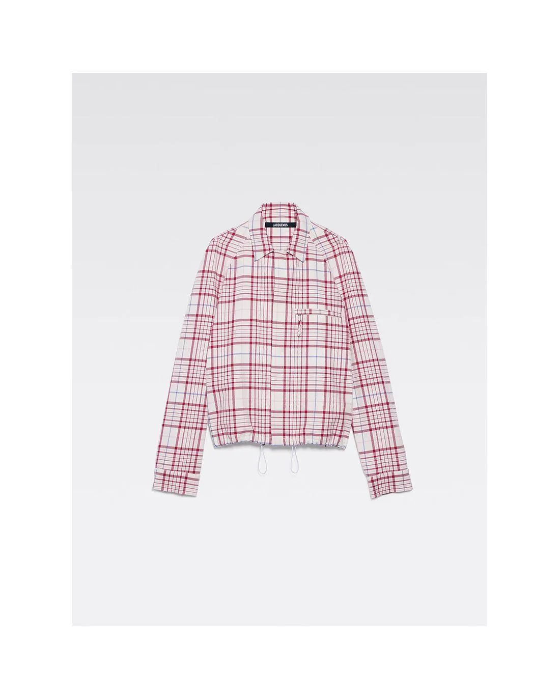 LA CHEMISE CRIOLLO JACQUARD CHECK PINK - Jacquemus | Chez Maman Rouen
