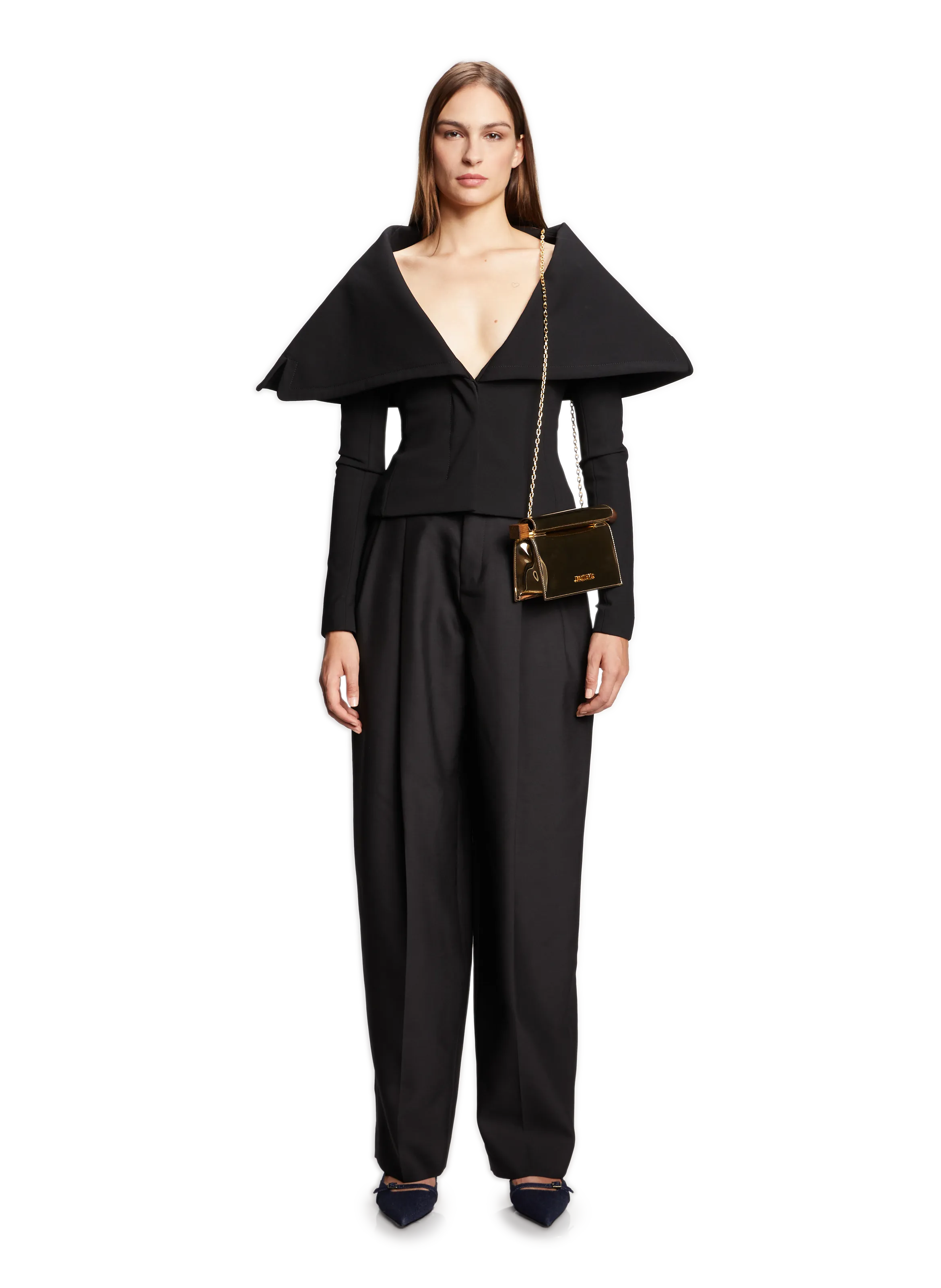 LA PETITE POCHETTE ROND CARRé - JACQUEMUS pour FEMME | Printemps