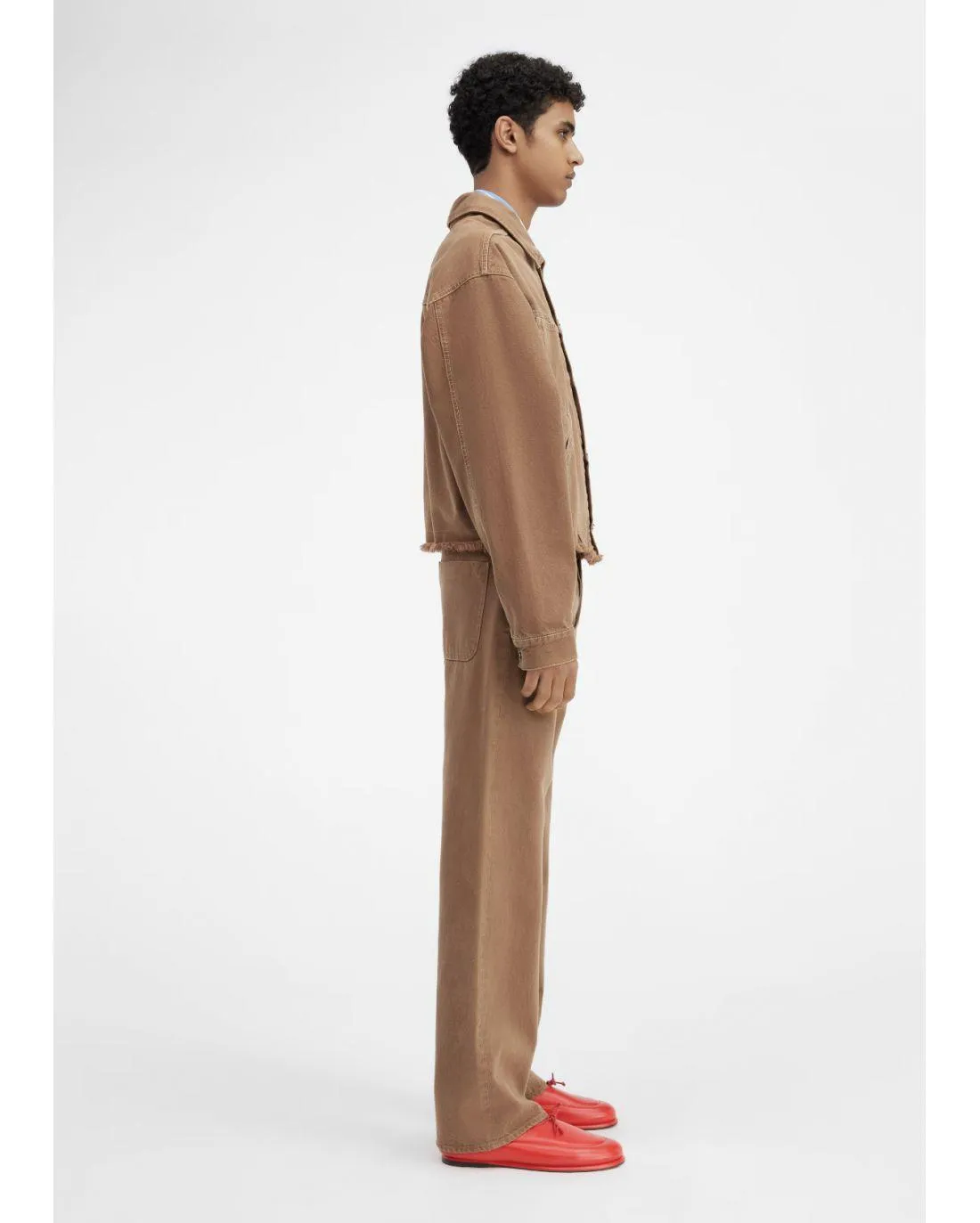 LA VESTE DE-NIMES CRIOLLO CAMEL/BEIGE - Jacquemus | Chez Maman Rouen