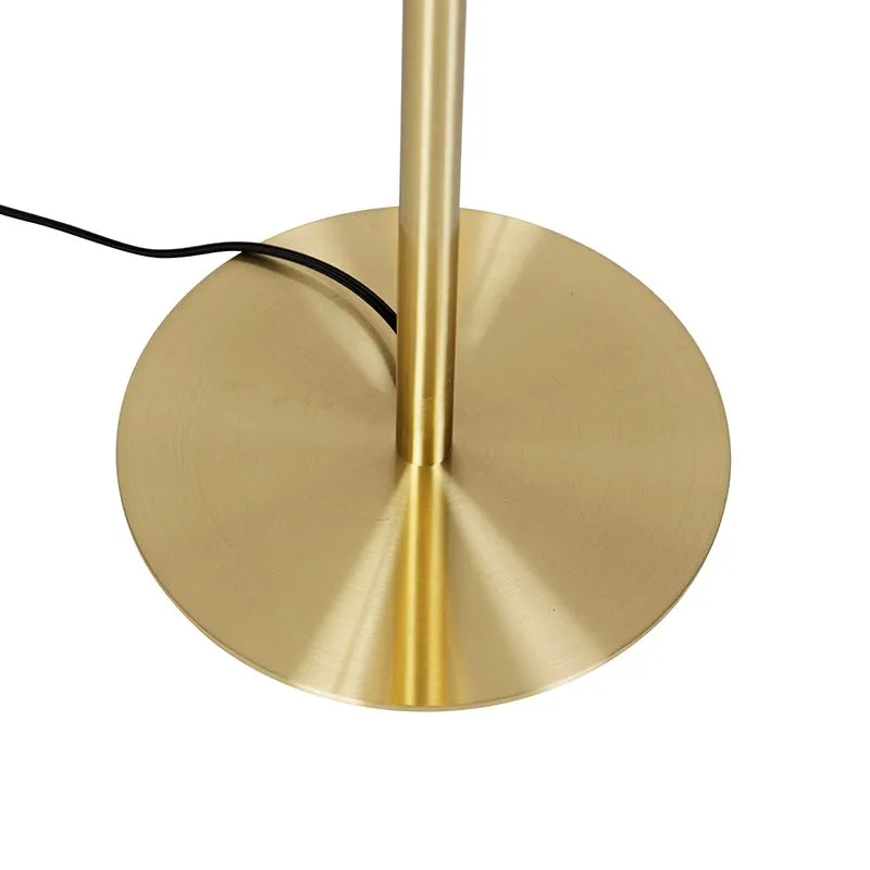 Lampadaire vintage doré 12 lumières -TUBI