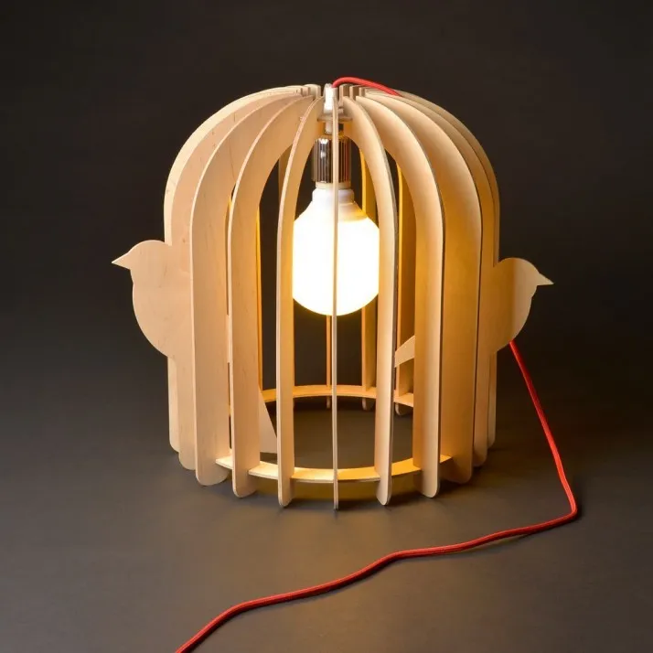 Lampe cage Oiseaux