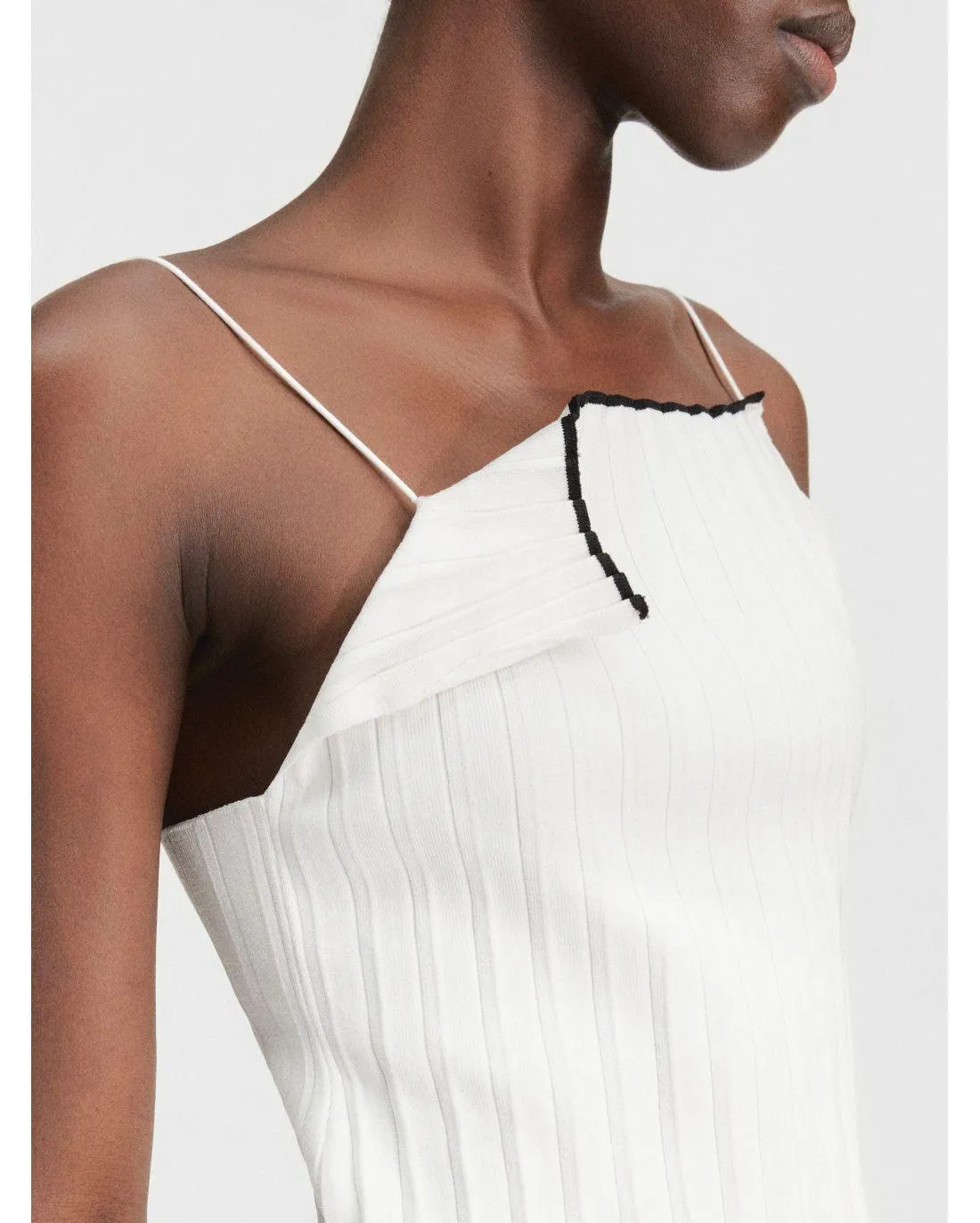 LE HAUT MAILLE PLISSE WHITE - Jacquemus | Chez Maman Rouen