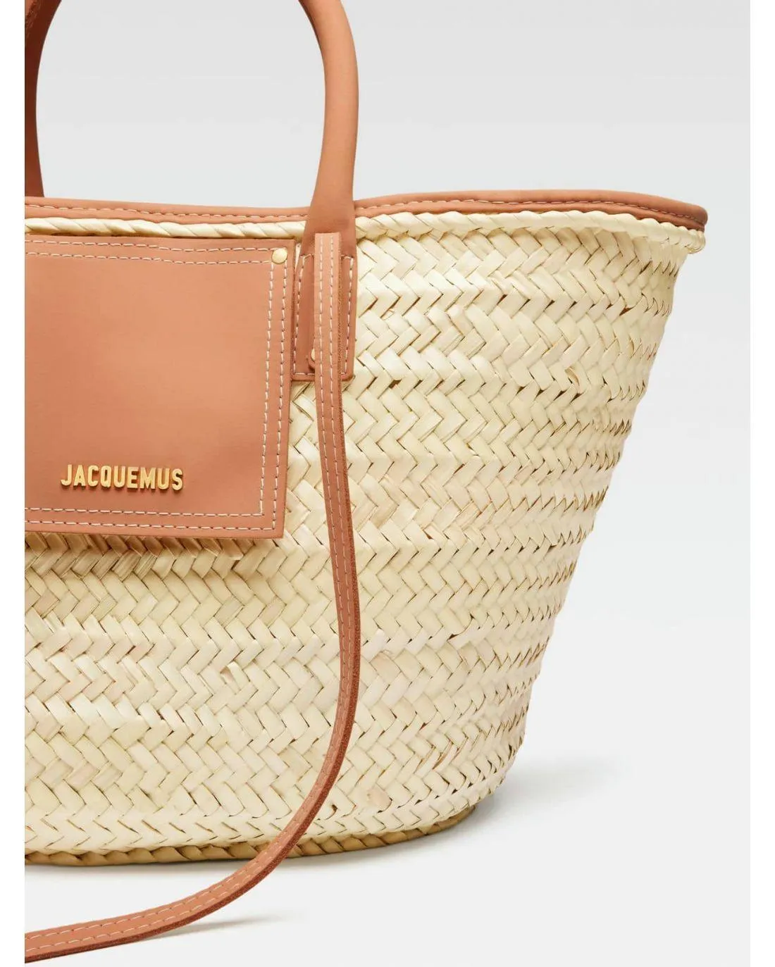 LE PANIER SOLI LIGHT BROWN - Jacquemus | Chez Maman Rouen