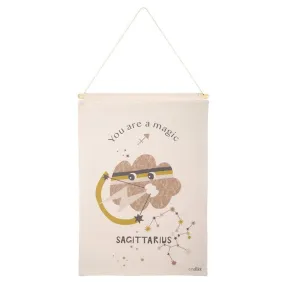 LITTLE SAGITTARIUS déco murale enfant zodiaque signe sagittaire beige - Nattiot