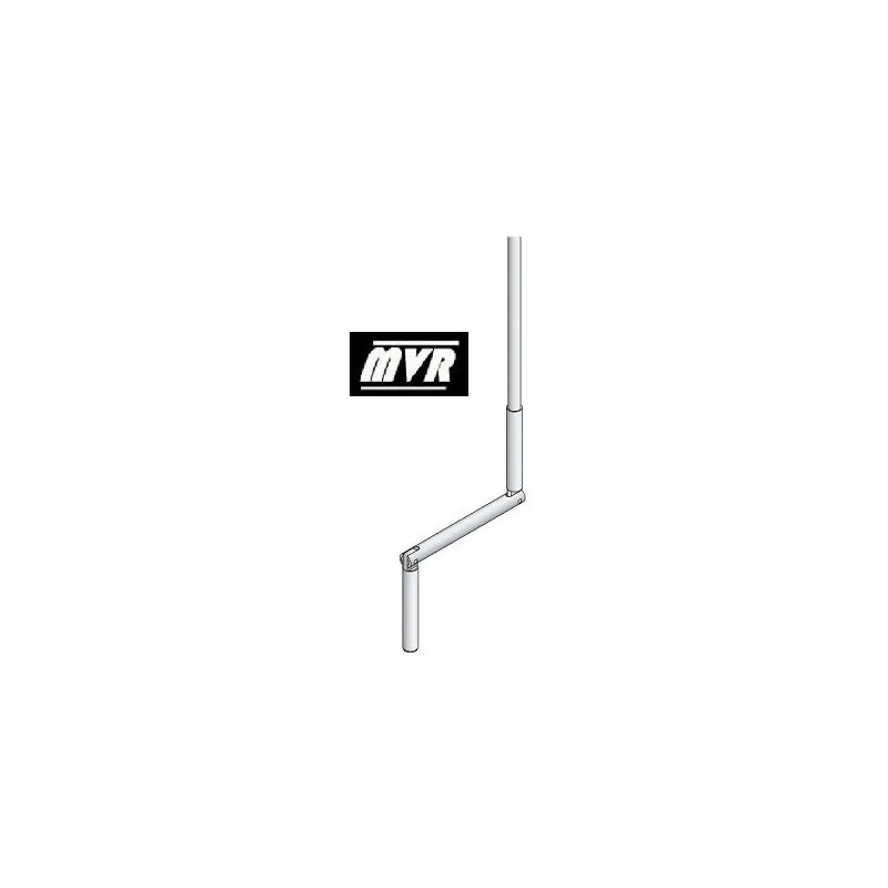 Manivelle et tringle oscillante 1400 mm Blanche - Volet roulant