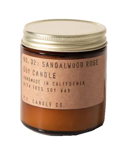 P F Candle - Sandalwood Rose