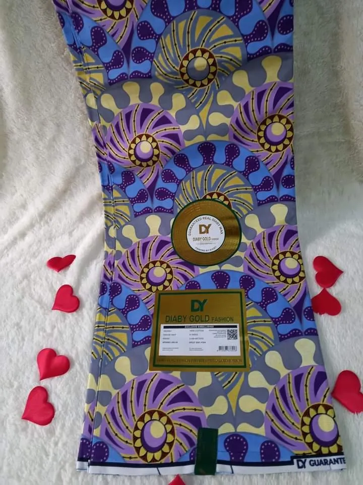 Pagne DIABY GOLD FASHION (3 morceaux) 