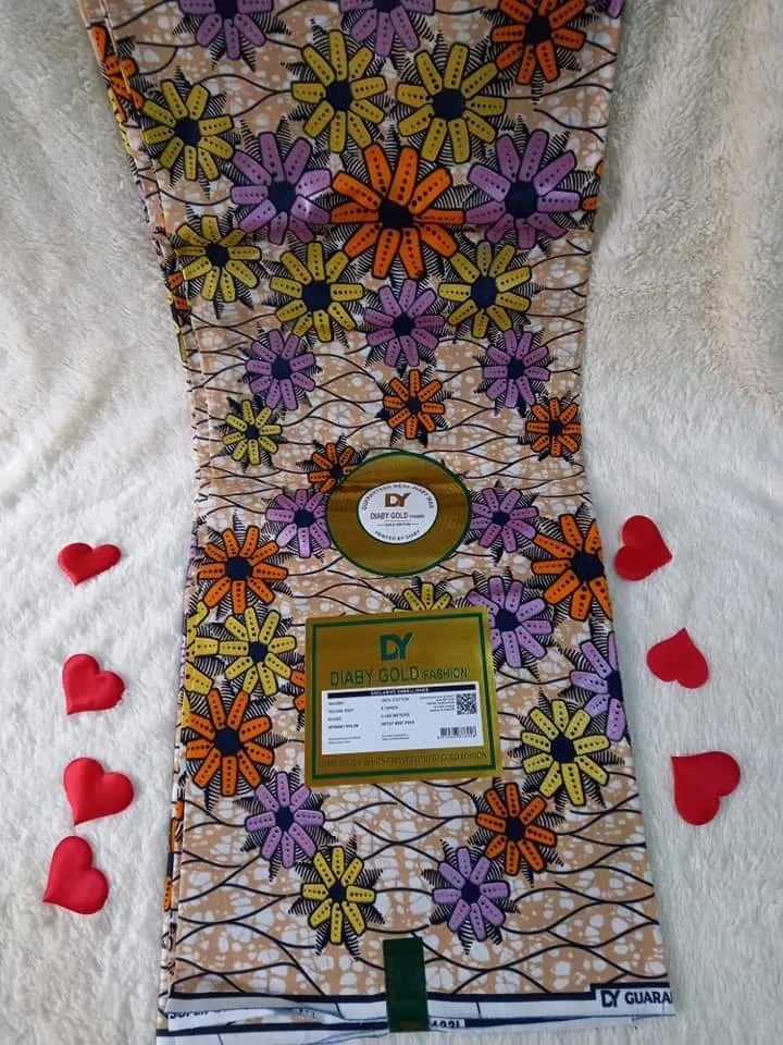 Pagne DIABY GOLD FASHION (3 morceaux) 