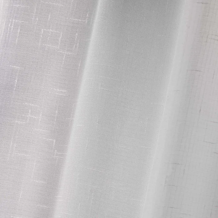 PAIRE DROITE PASSE TRINGLE 70X200CM LUMINEA BLANC