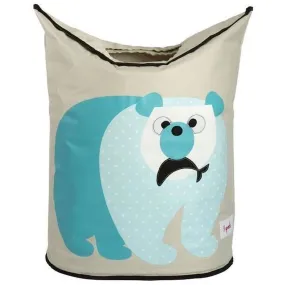 Panier à linge 3 Sprouts Ours polaire beige - 3 Sprouts