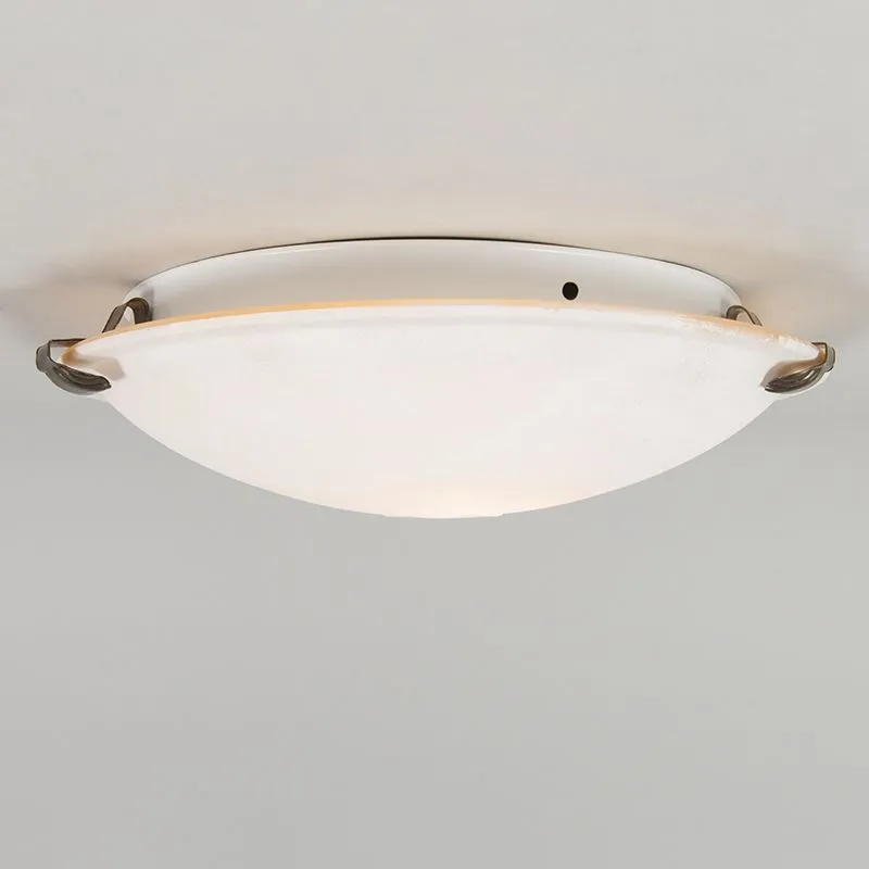 Plafonnier Duna 30 verre ambré