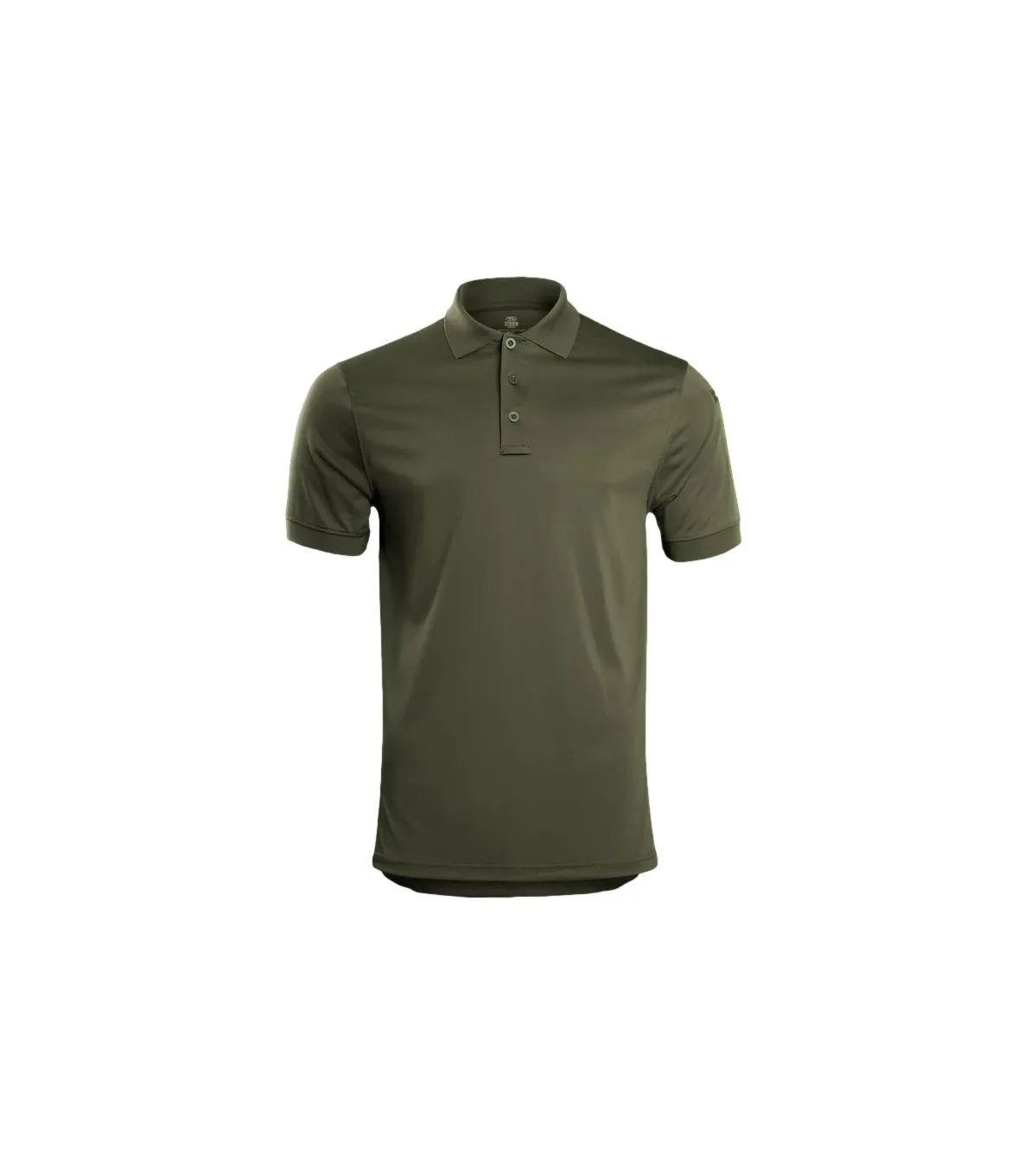 Polo tactique STOIRM 100% polyester vert OD - Highlander