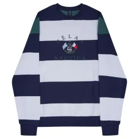 Sweat Helas Nautica X Helas Crewneck Navy White
