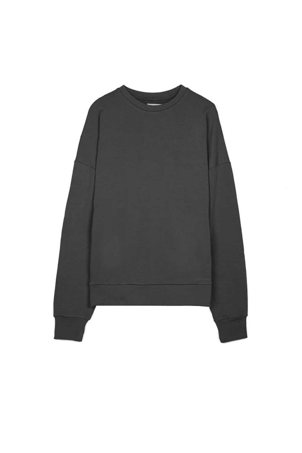 Sweat-shirt épaules tombantes Sixth June gris foncé