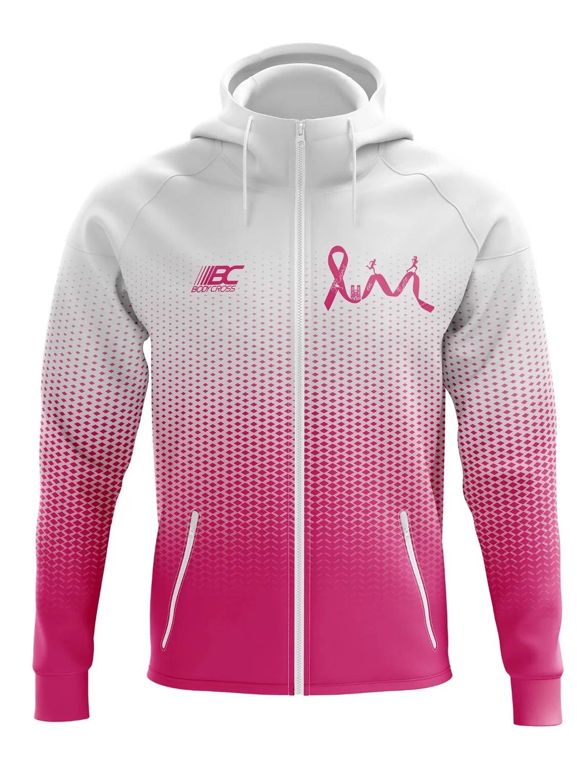 Sweat à capuche Reims en Rose 2024 - dition Limitée