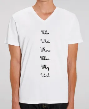 T-shirt homme 5W par tattooanshort