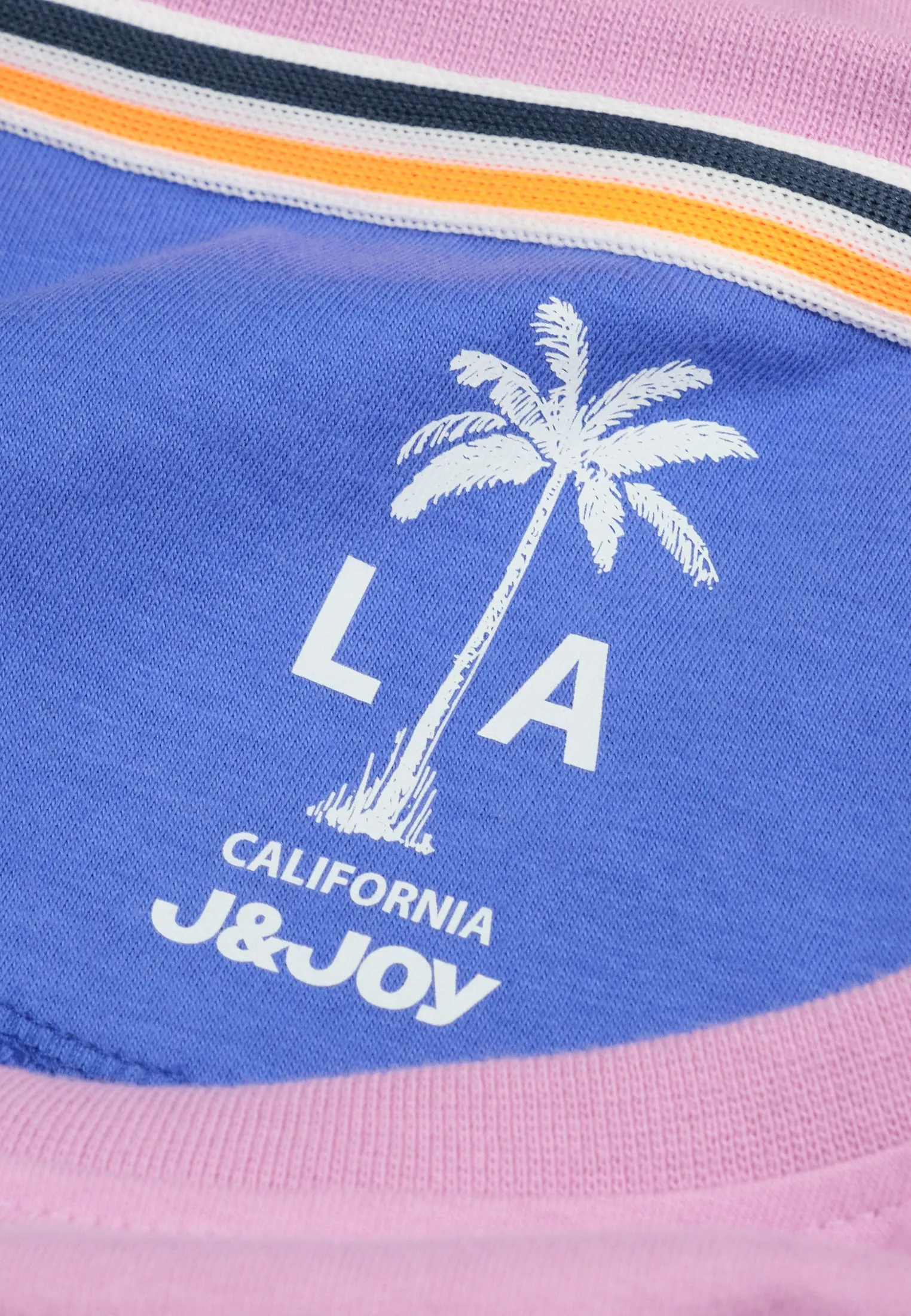 T-Shirt homme lila motif arrière