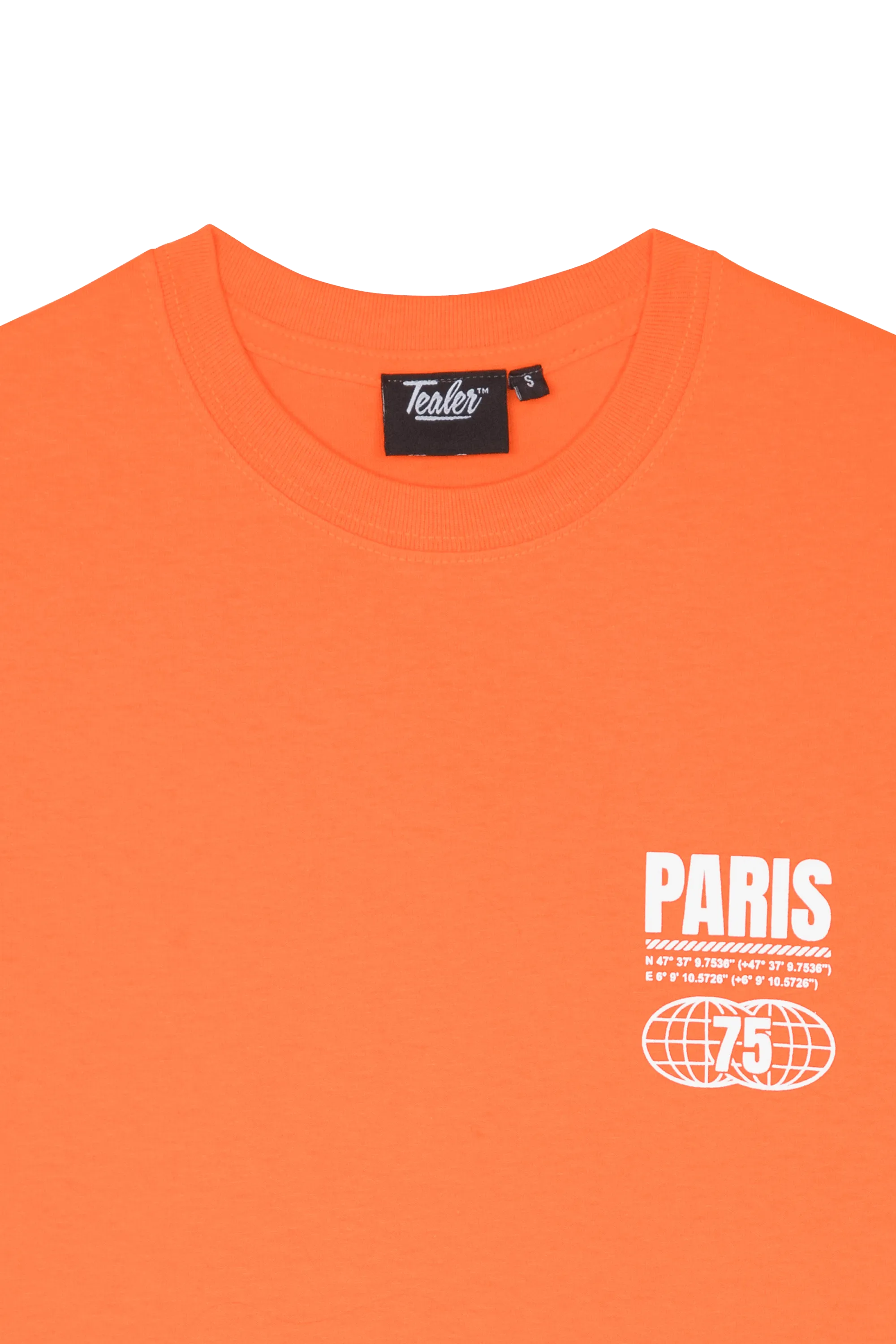 T-shirt Orange Tealer - Homme | Citadium