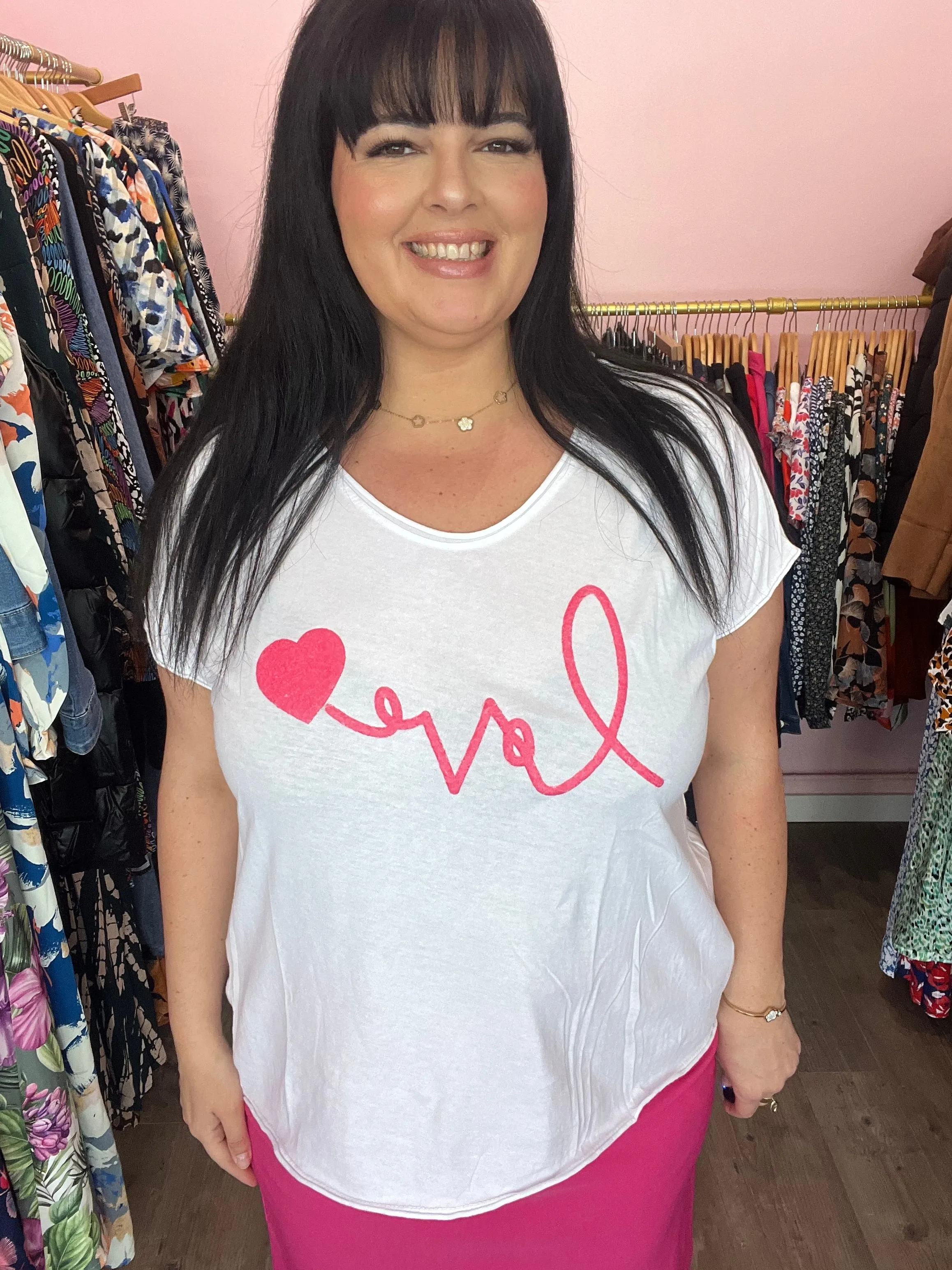 Tee Shirt love rose