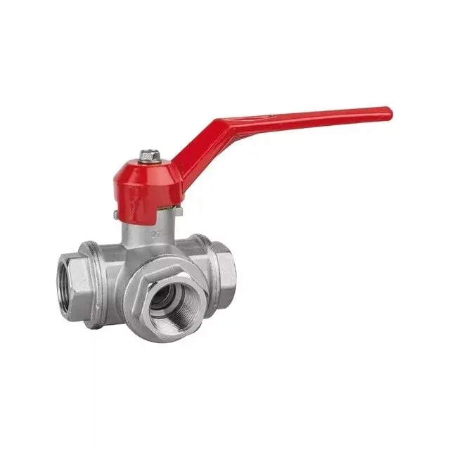 Vanne a bille 3 voies f/f/f 1/2'-riv5310