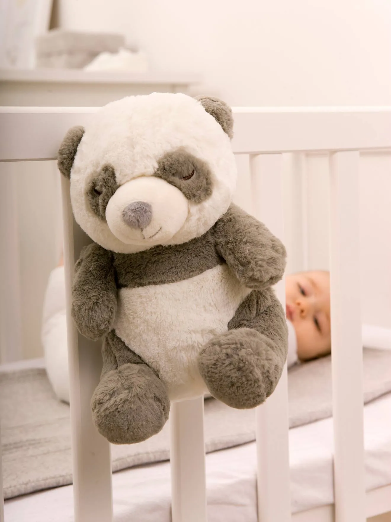 Veilleuse Peaceful Panda CLOUD B noir et blanc - Cloud B