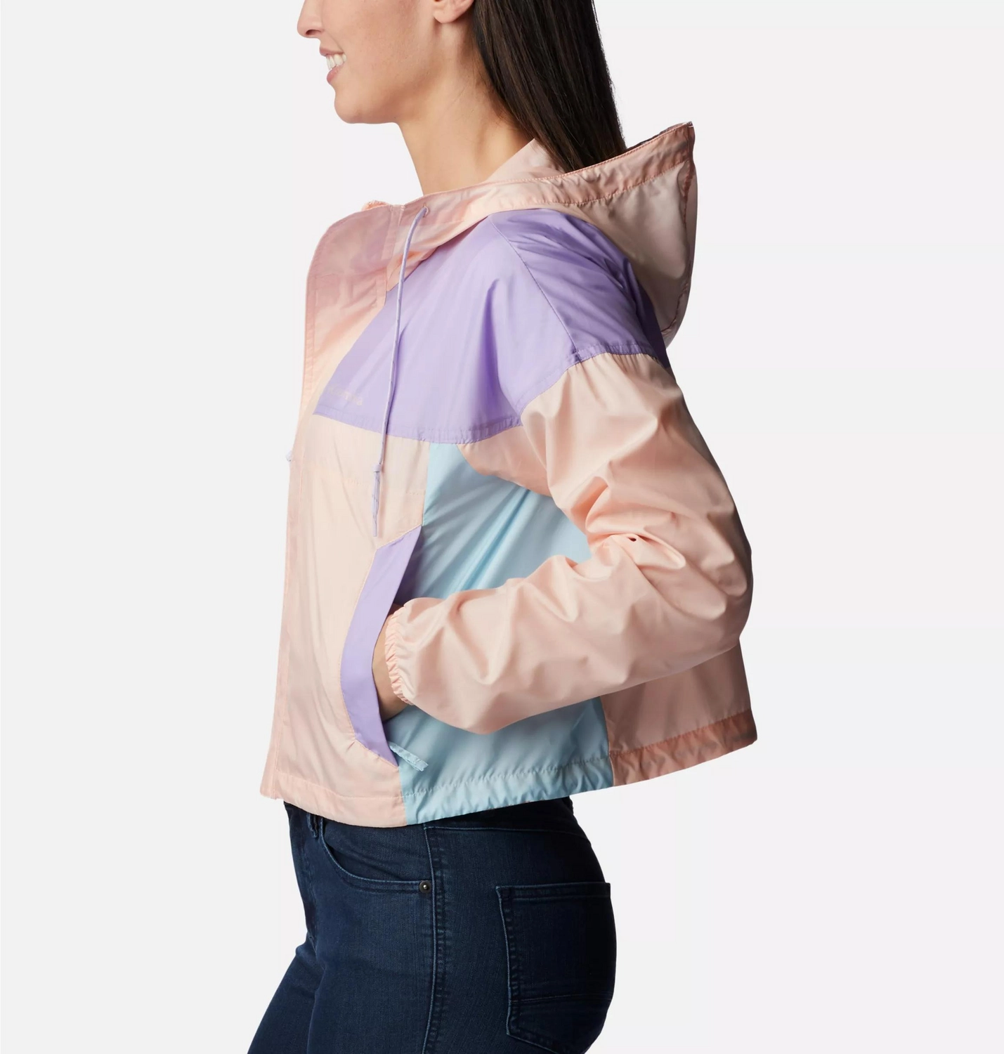 Veste Columbia Femme Flash Challenger Cropped Windbreaker Peach Blossom