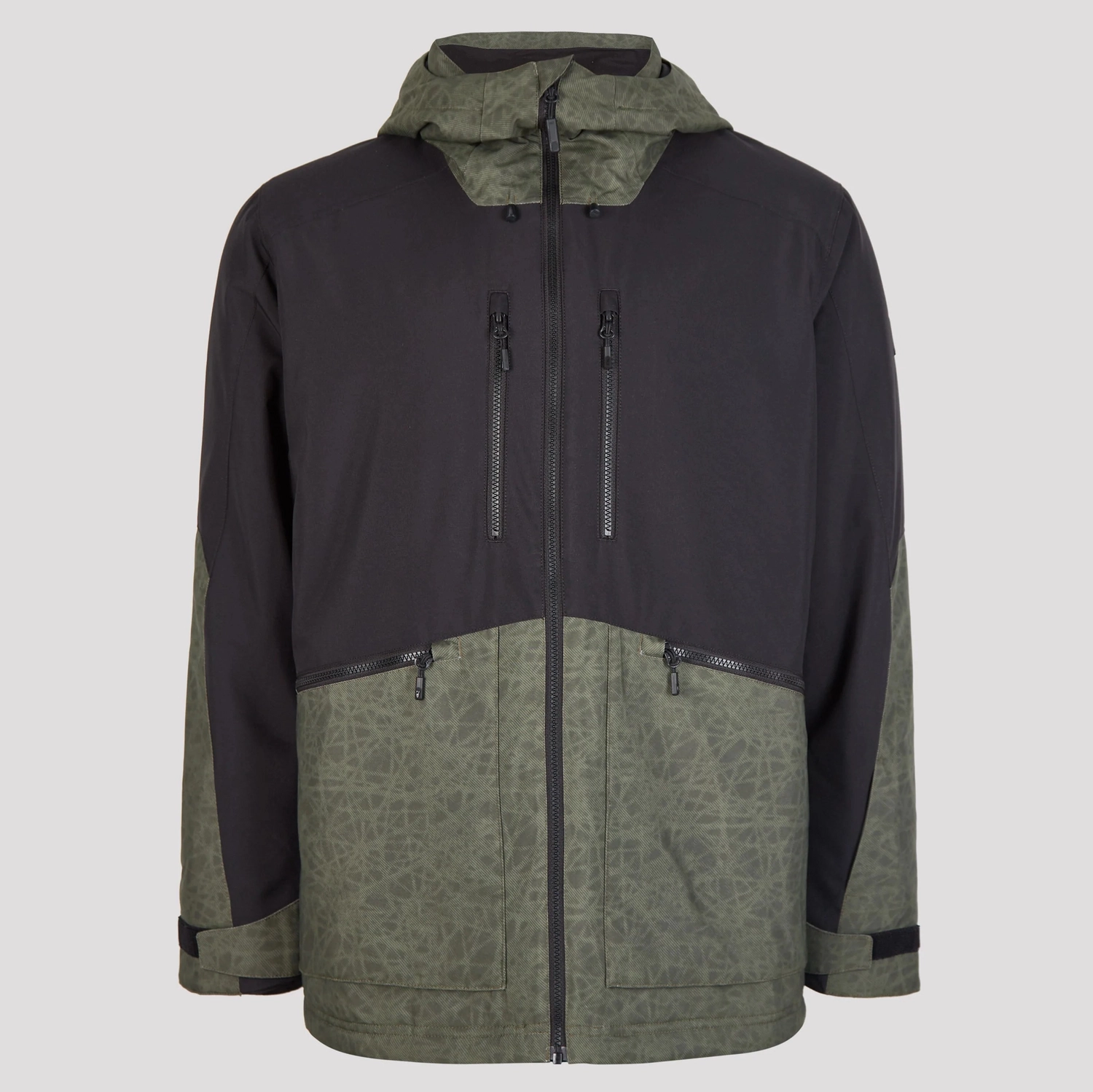 Veste de Ski O'Neill Men Texture Jacket Black Out Colour Block