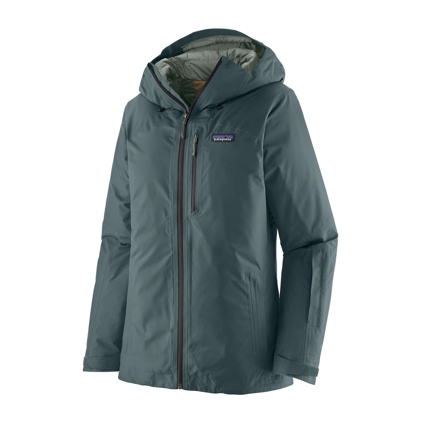 Veste Patagonia Femme Insulated Powder Town Nouveau Green