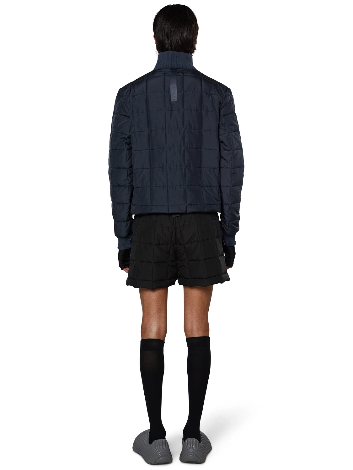 Veste Rains Unisex Liner High Neck Jacket Navy