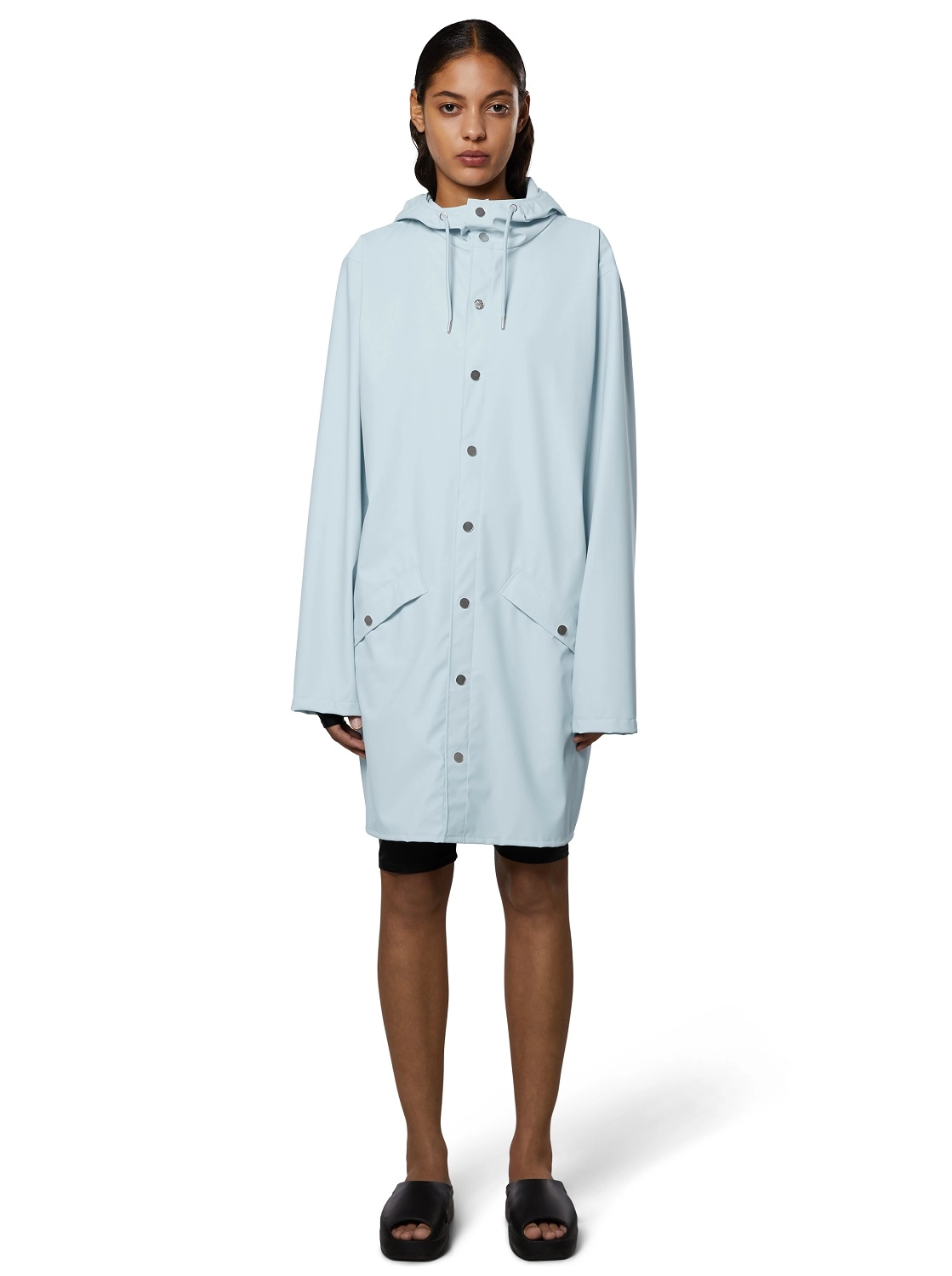 Veste Rains Unisex Long Jacket Sky
